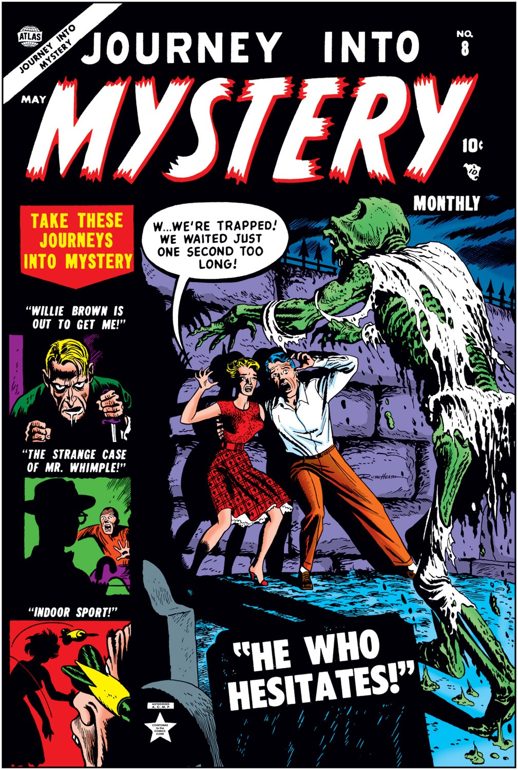 Read online Journey Into Mystery (1952) comic -  Issue #8 - 1