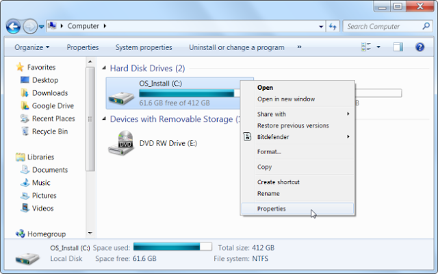 7 Cara Mengosongkan Ruang Hard Disk Windows 7 Cara Mengosongkan Ruang Hard Disk Windows
