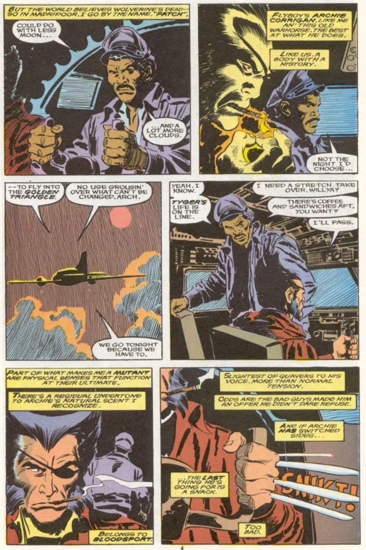 Read online Wolverine (1988) comic -  Issue #5 - 5