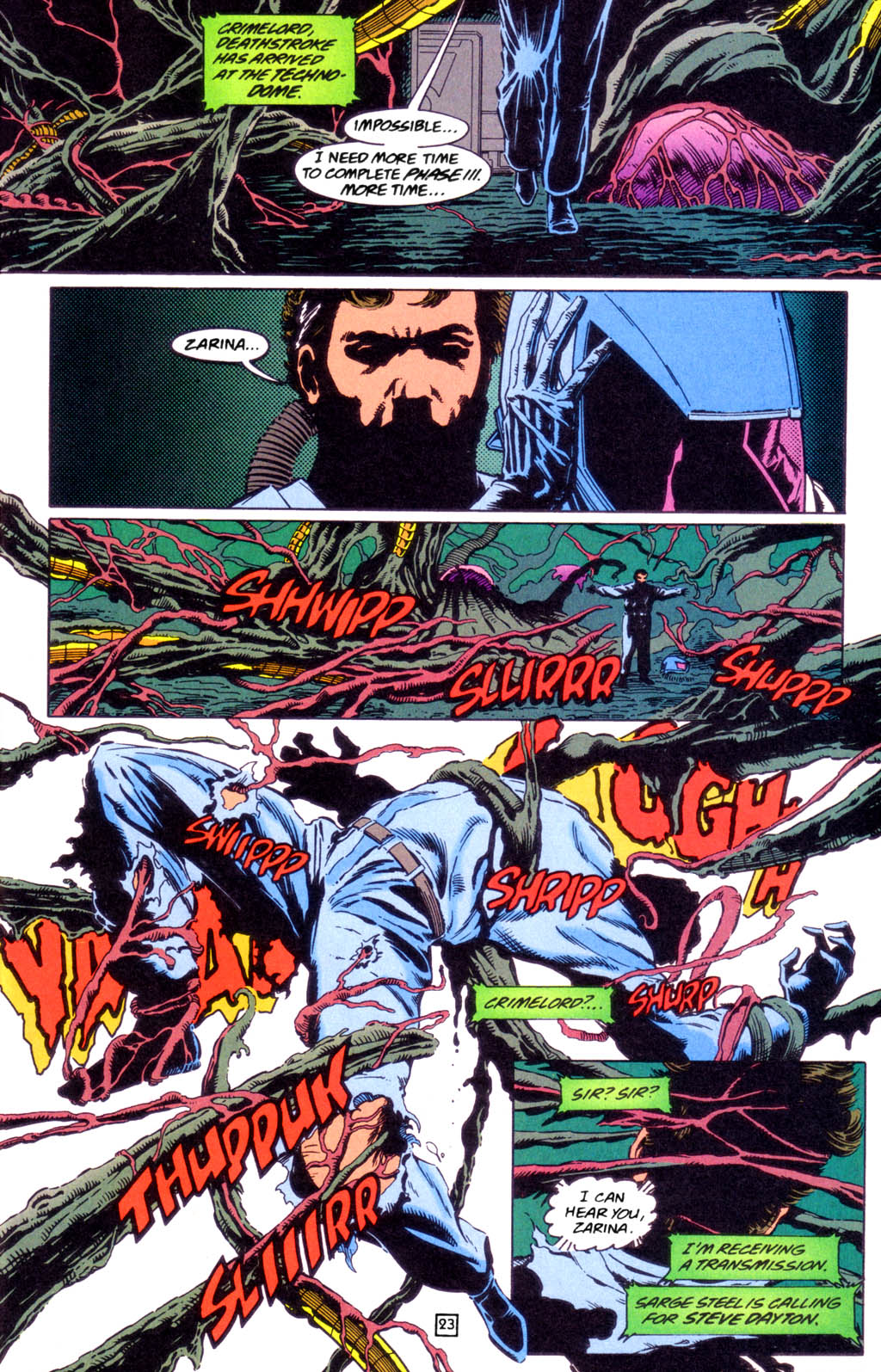 Read online Deathstroke (1991) comic -  Issue #49 - 23