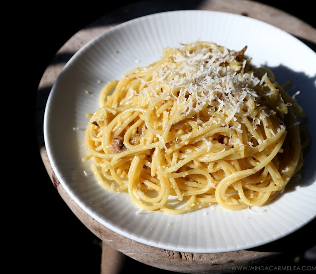 resep spaghetti carbonara