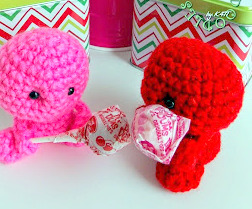 Free Valentine's Creatures Crochet Patterns