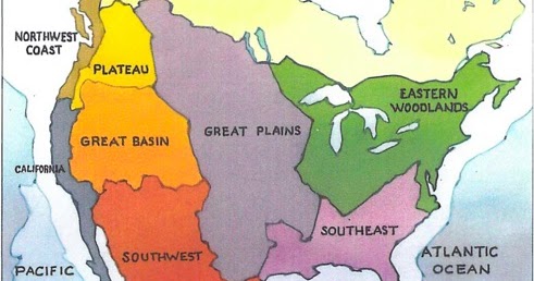 Room 34 U.S. History: Map of Native American Cultural Regions