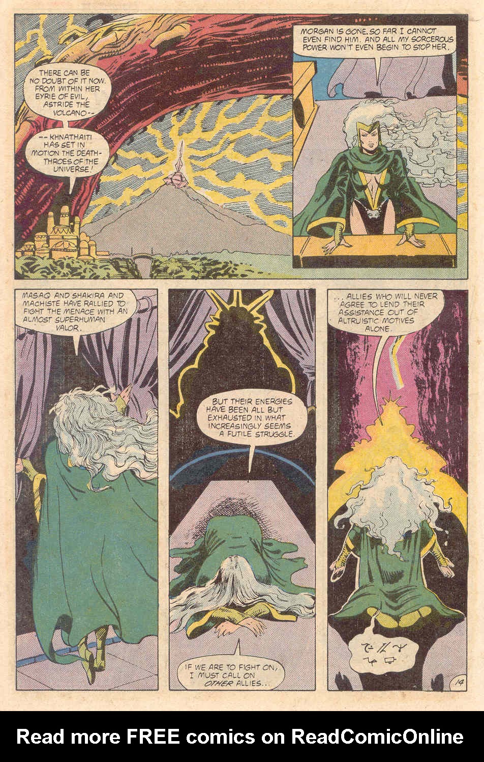 Read online Warlord (1976) comic -  Issue #133 - 14