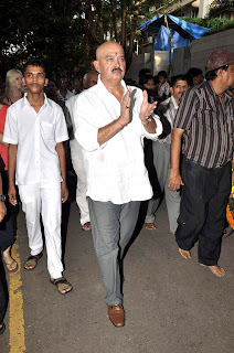 Hrithik and Rakesh Roshan Ganpati visarjan