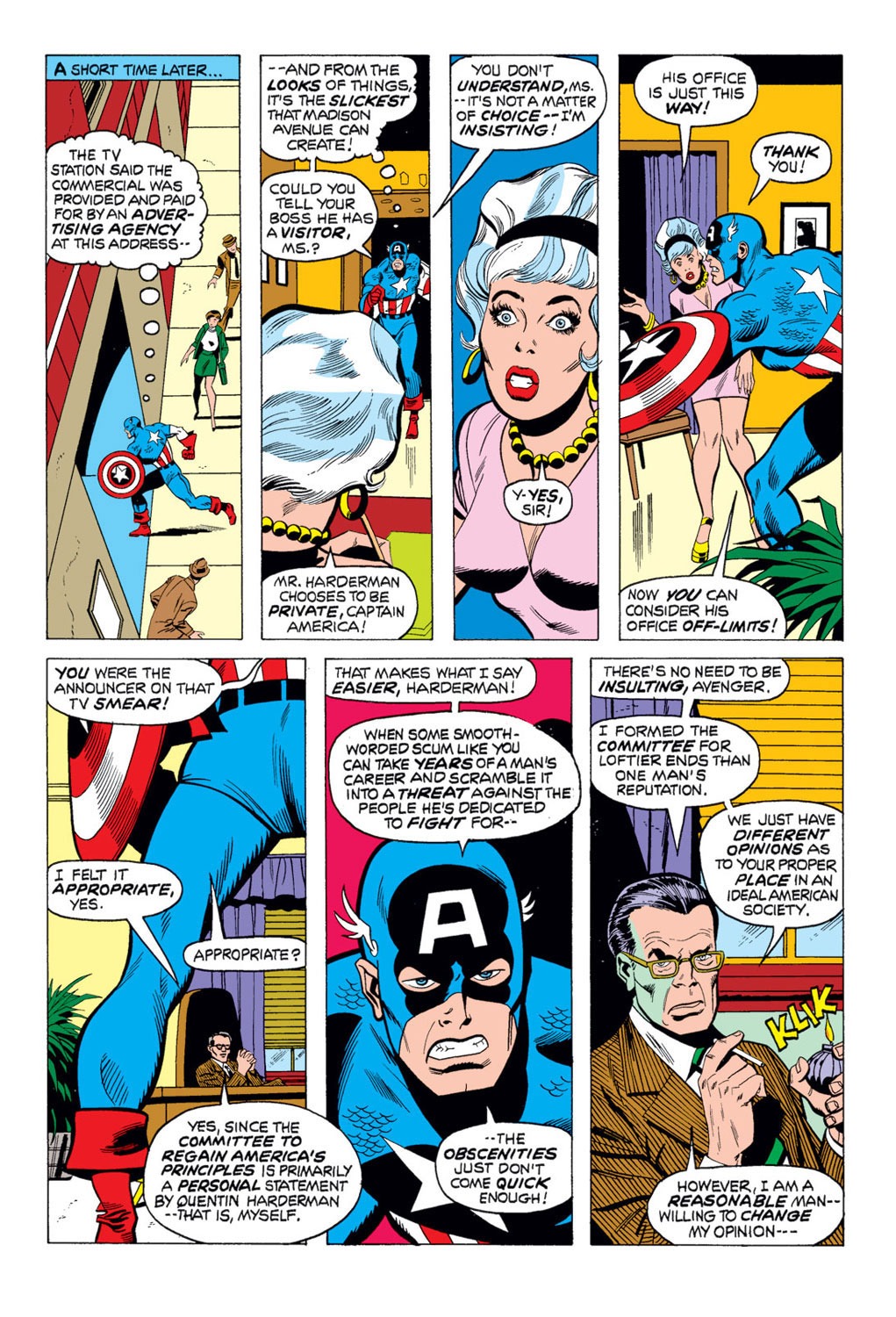 Read online Captain America (1968) comic -  Issue #169 - 11