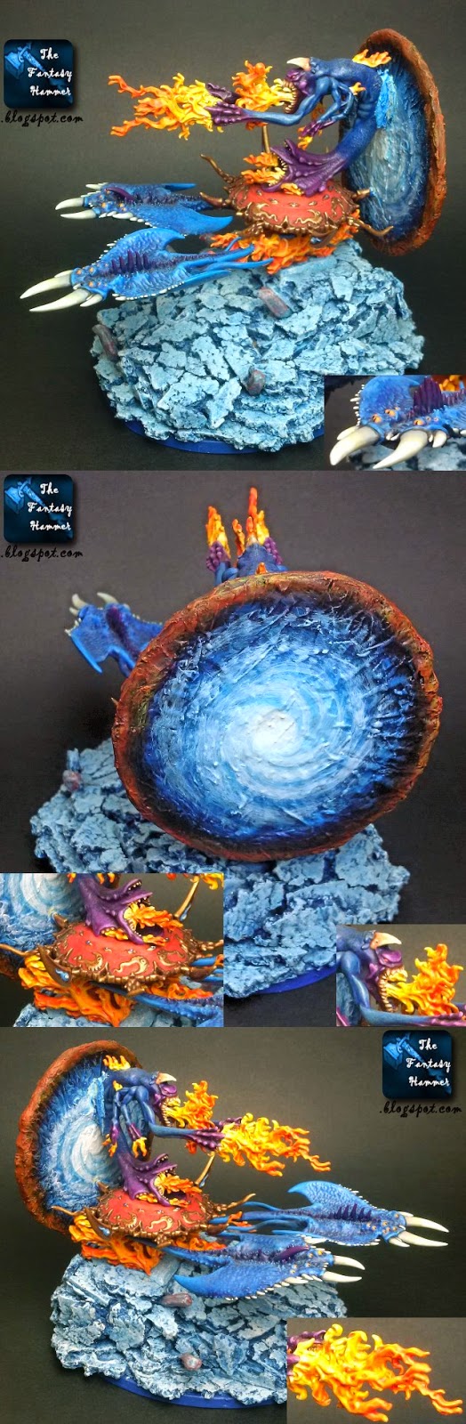 Burning Chariot of Tzeentch CMON