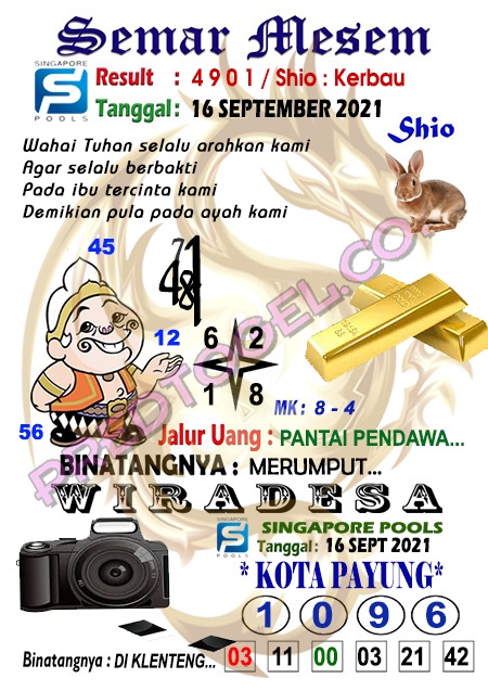 Bocoran prediksi singapura