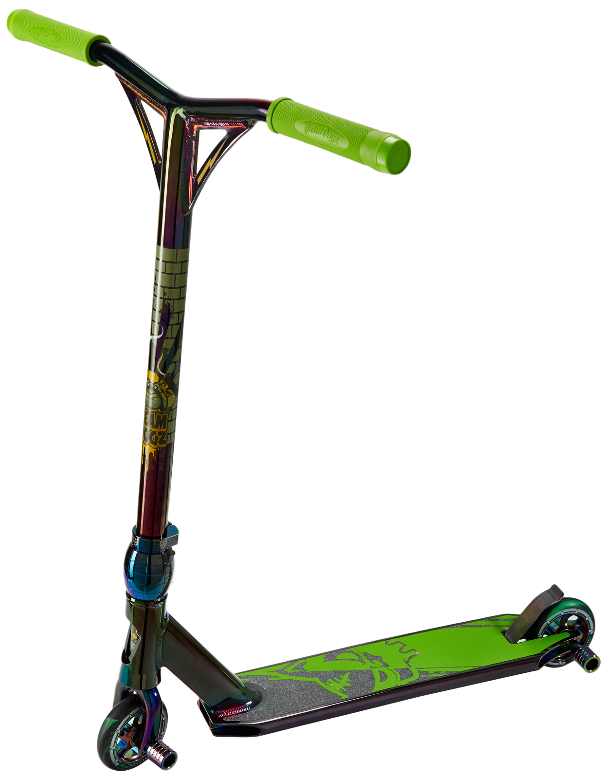 Team Dogz Scooters NEW Nebula Rainbow Pro 4 Scooter