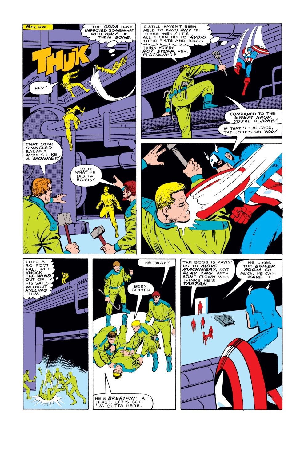 Captain America (1968) Issue #329 #258 - English 13