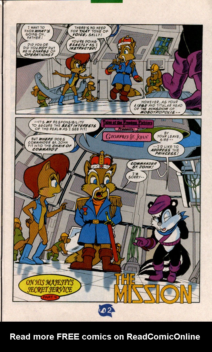 Read online Sonic The Hedgehog comic -  Issue #64 - 20