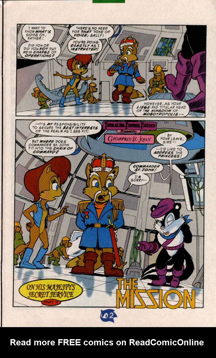 Read online Sonic The Hedgehog comic - Issue #64 - 20