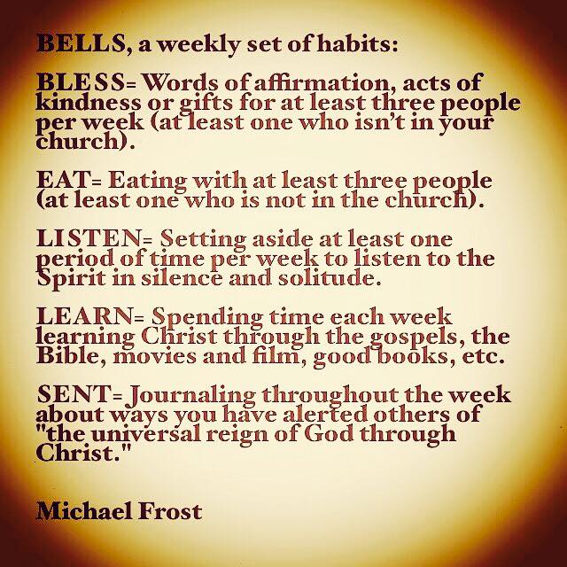 Everyday with dan... Missional b.e.l.l.s.