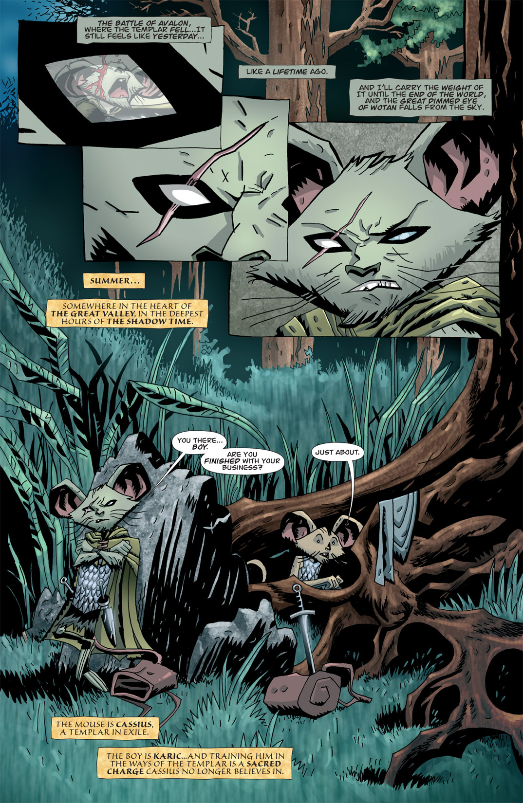 Read online The Mice Templar Volume 2: Destiny comic -  Issue #1 - 8