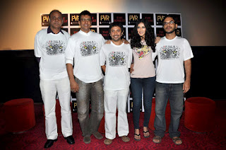 Nandana Sen, Ankur Vikal and Jaaved Jaaferi at First look launch of 'The Forest' cinema