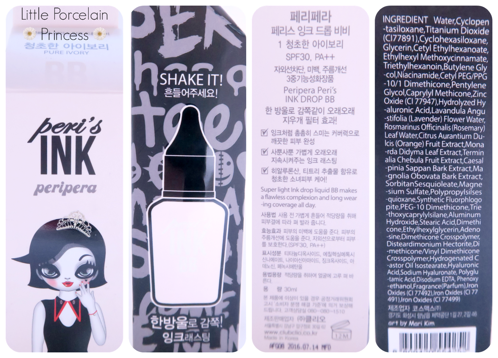 Little Porcelain Princess Review Peripera Peri's Ink Drop BB Little Porcelain Princess Review Peripera Peri's Ink Drop BB