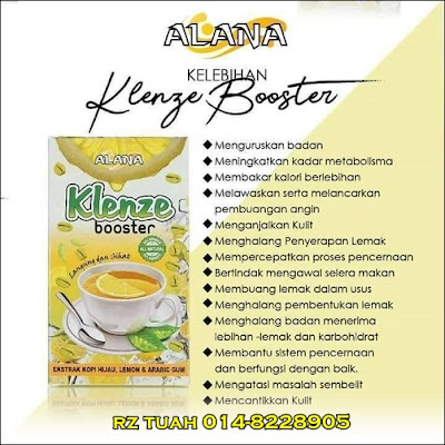 Alana Klenze Booster Kopi Hijau + Lemon