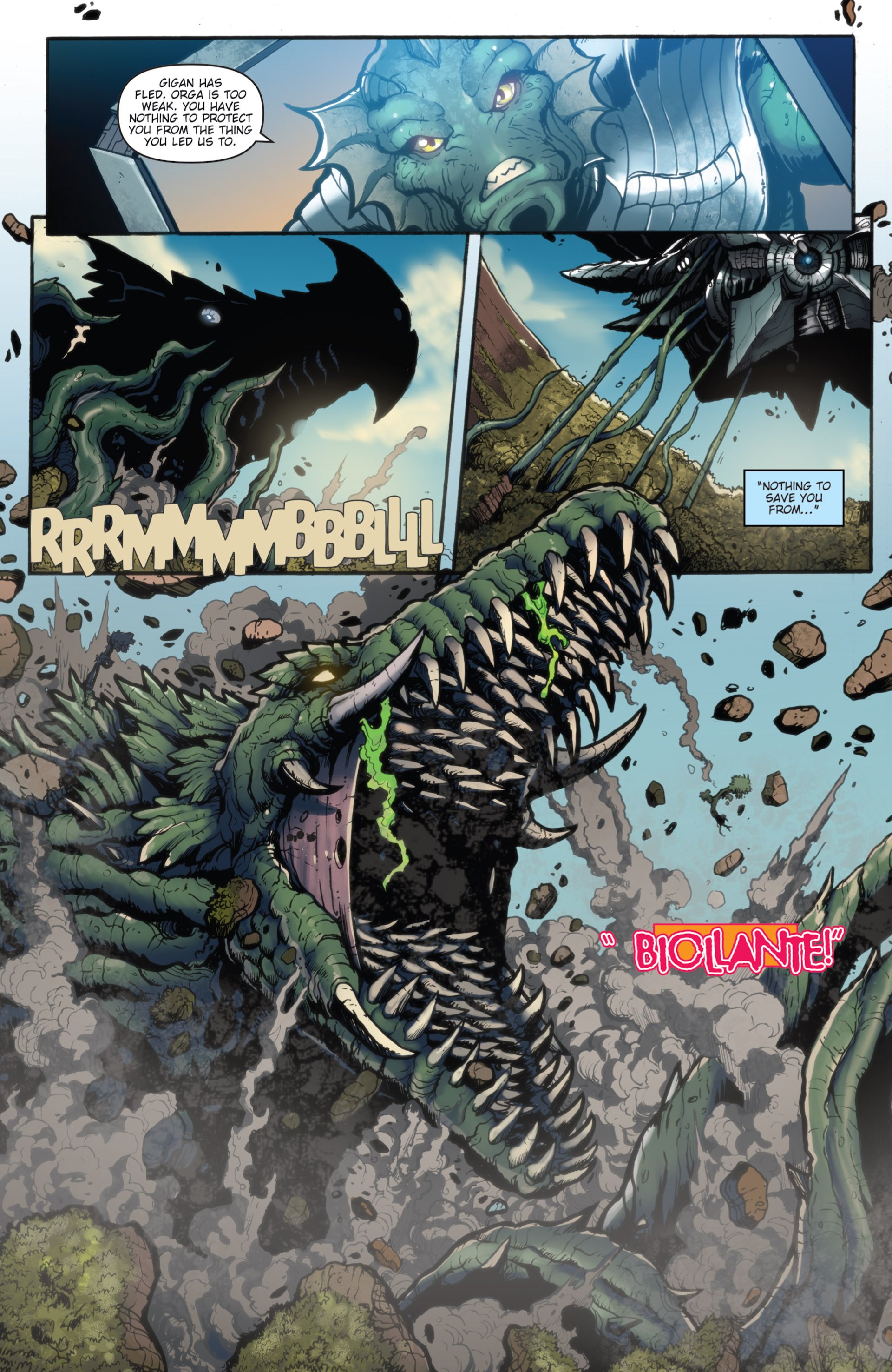 Read online Godzilla: Rulers of Earth comic -  Issue #8 - 9