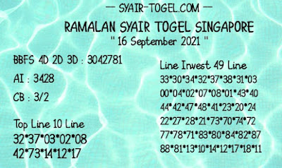 Bocoran prediksi singapura
