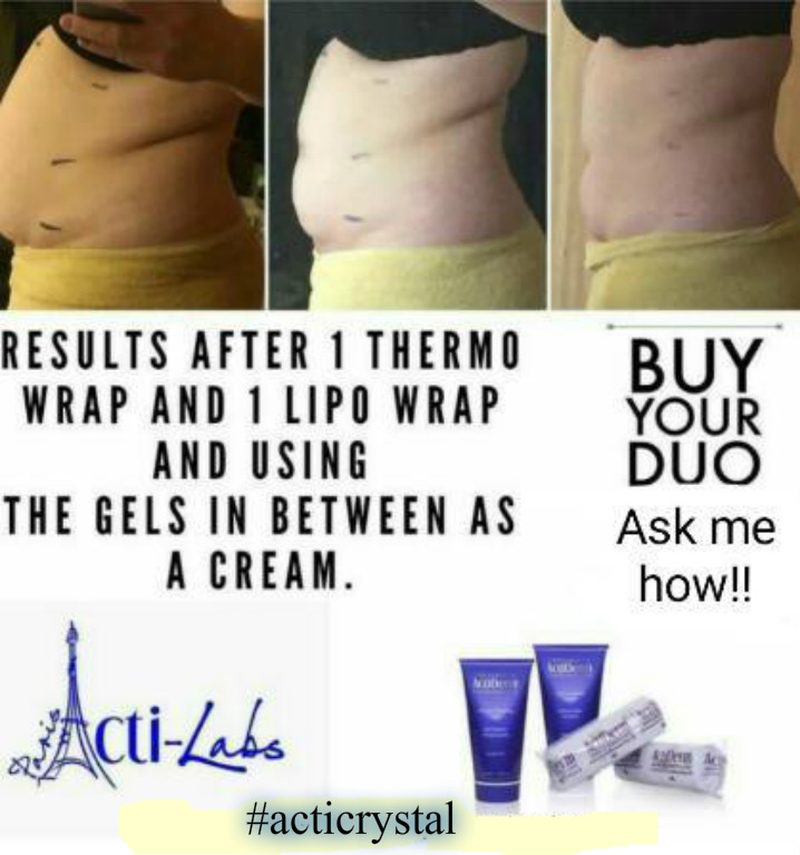 ActiLabs with Crystal Thermo and Lipo Wraps