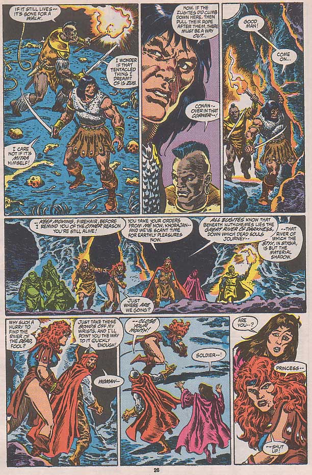 Read online Conan the Barbarian (1970) comic -  Issue #250 - 21