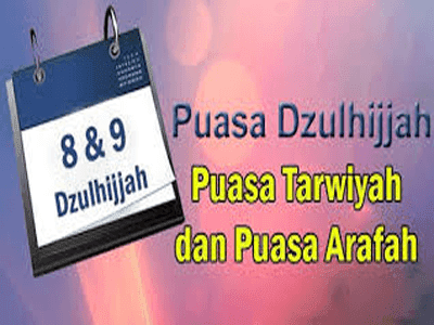 Niat Puasa Dzulhijjah Tarwiyah Dan Arafah Arab Latin Dan Artinya