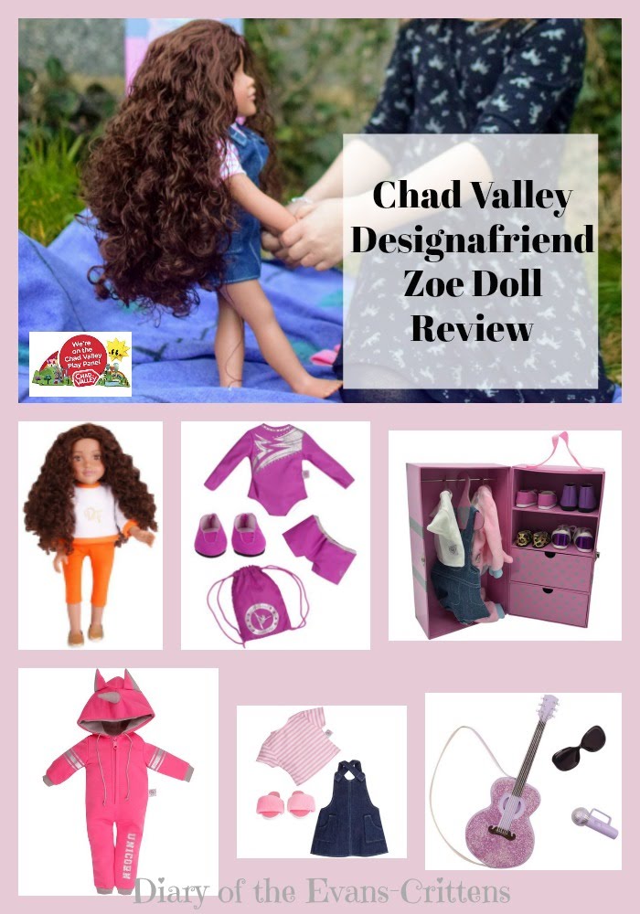 , Chad Valley Designafriend Zoe Doll Review #ChadValleyPlayPanel