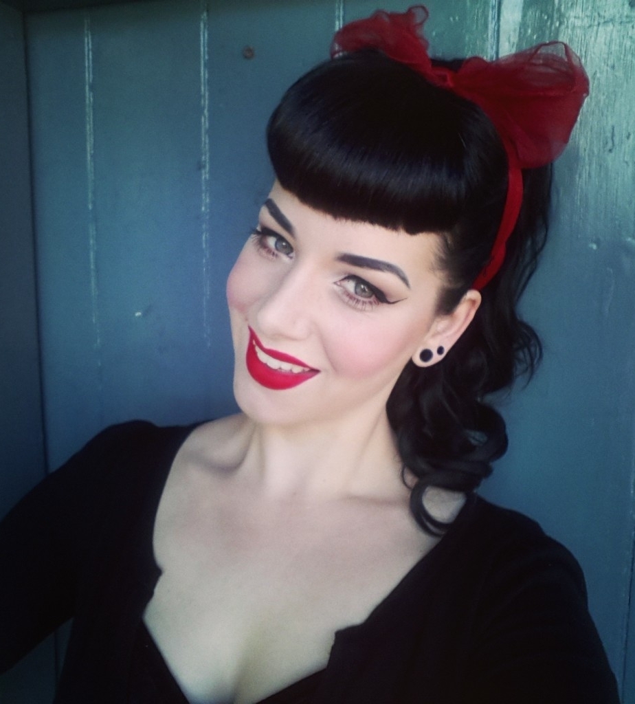 Pin Up Hairstyles With Bangs Find Your Perfect Hair Style