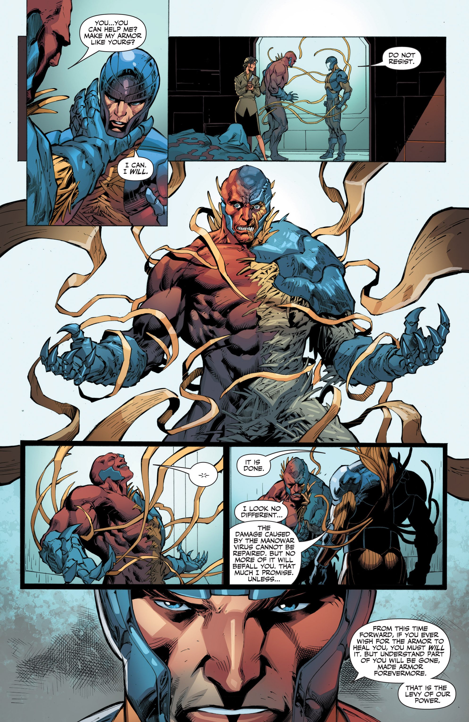 Read online X-O Manowar (2012) comic -  Issue # _TPB 7 - 93