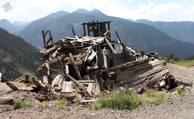 Abandoned mine near Telluride, CO