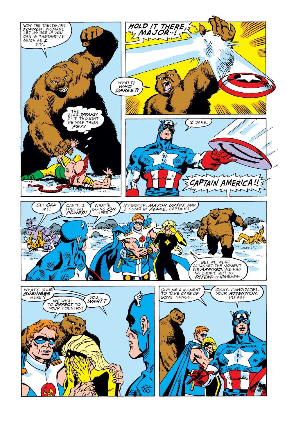 Captain America (1968) Issue #352 #284 - English 8