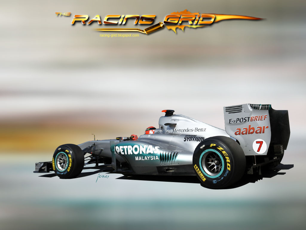 Michael schumacher mercedes gp wallpapers #4