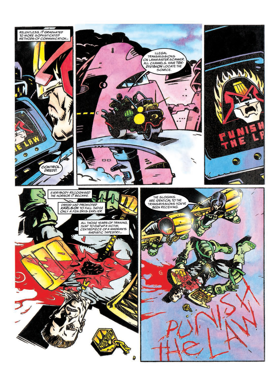 Read online Judge Dredd: The Complete Case Files comic -  Issue # TPB 24 - 184