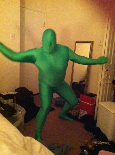 Fat Greenman Costume