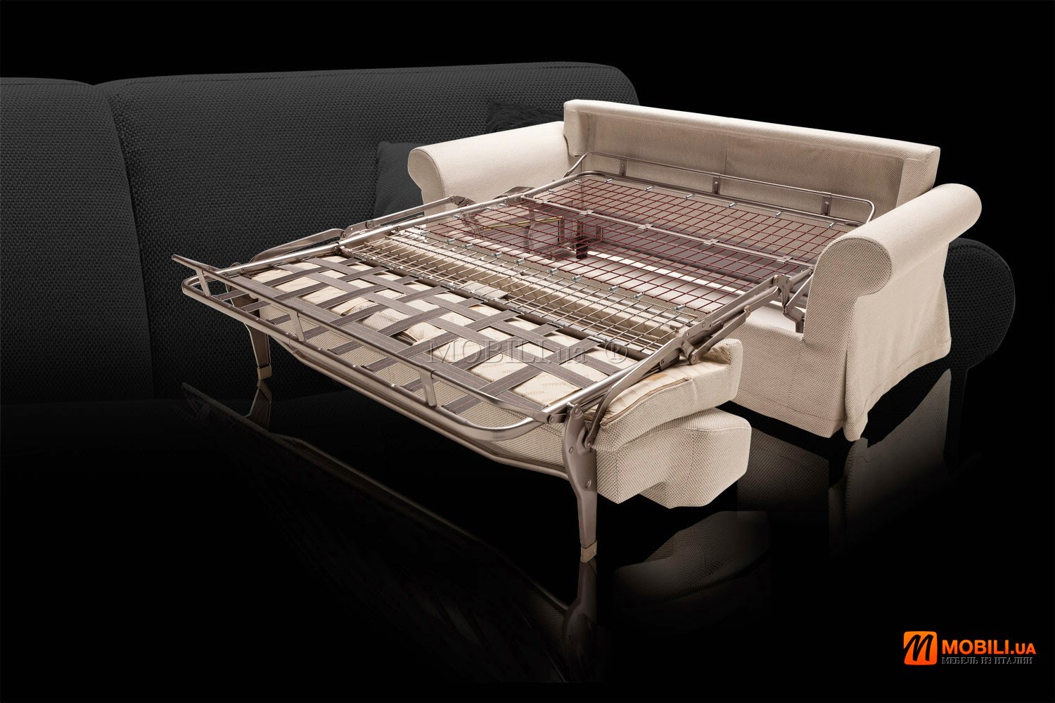 диван кровать французская раскладушка с ортопедическим матрасом