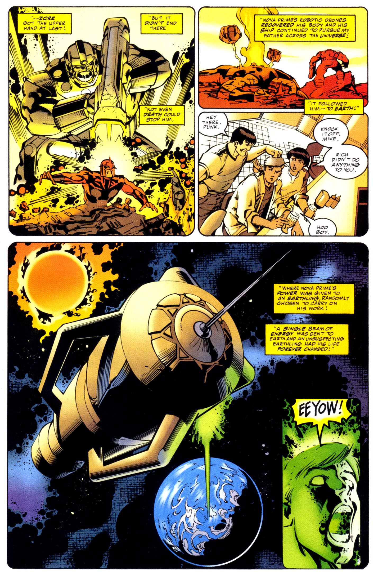 Read online Nova (1999) comic -  Issue #1 - 8