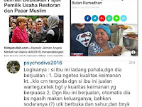 Reaksi Selebritis Indonesia Terhadap Penyitaan Ibu Yang Berjualan Makanan Disiang Hari Di Bulan Ramadhan