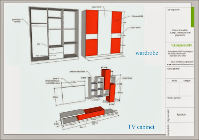 jasa kitchenset di solo, wardrobe jogja