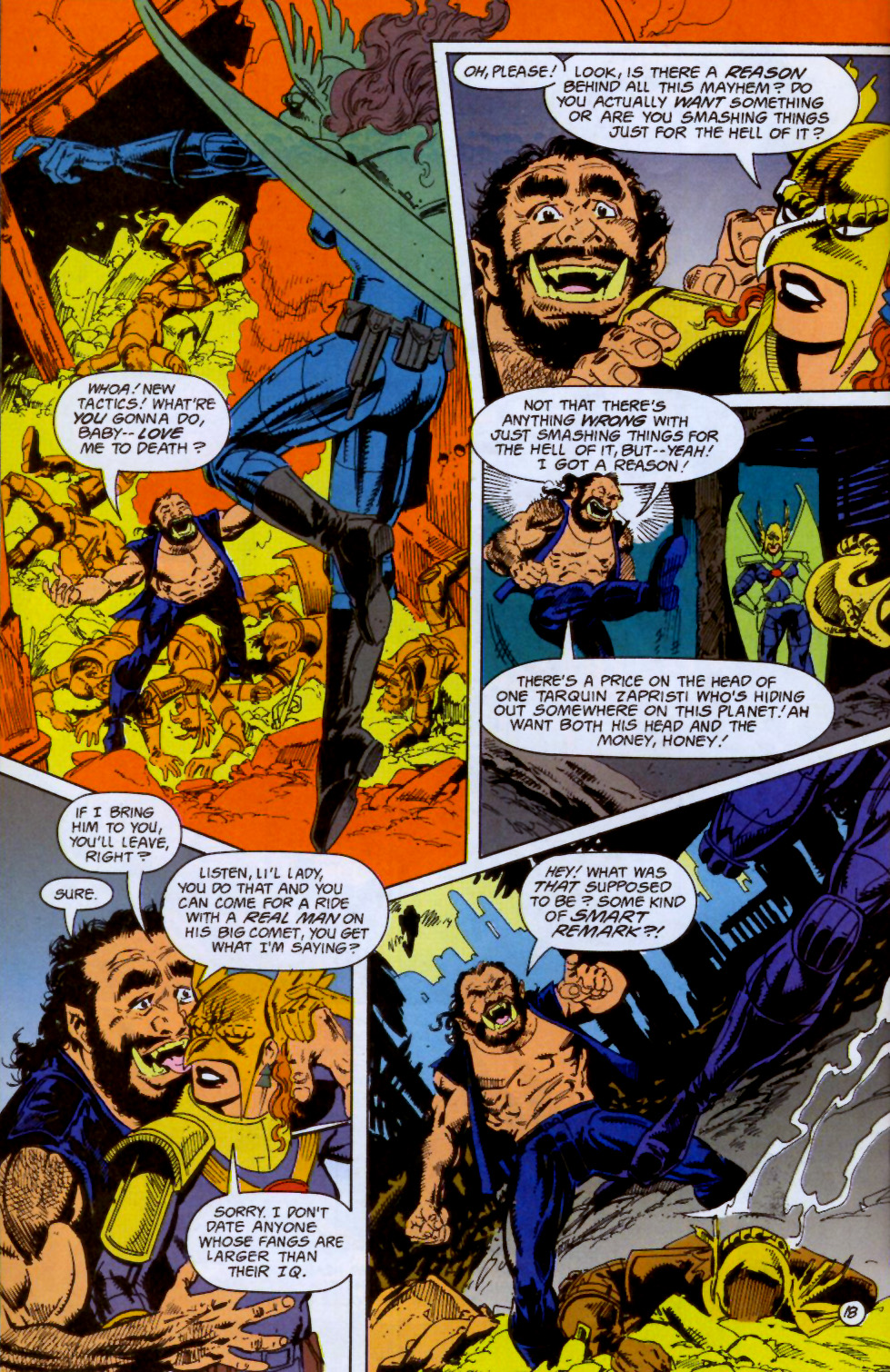 Read online Hawkworld (1990) comic -  Issue #20 - 19