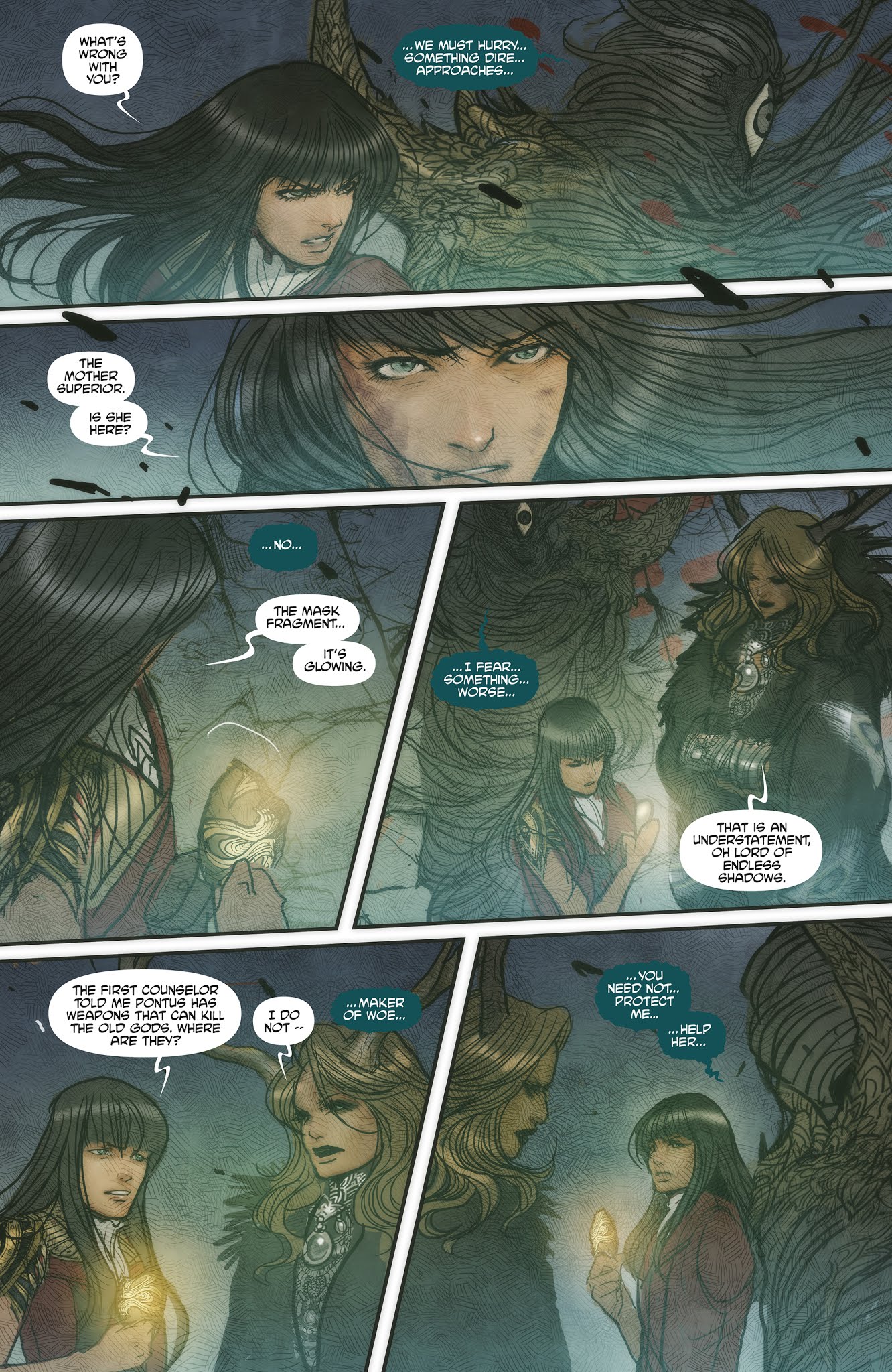 Read online Monstress comic -  Issue #17 - 10