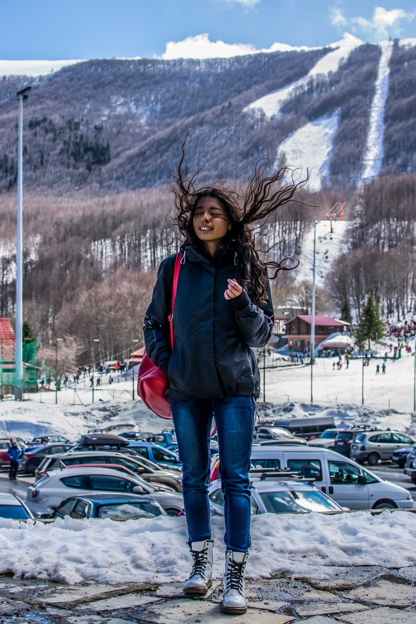mountain warm outfit ideas for cold weather