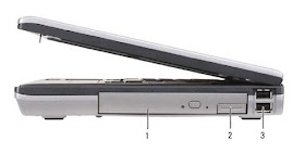 Right Side View Dell Latitude D630/D630c