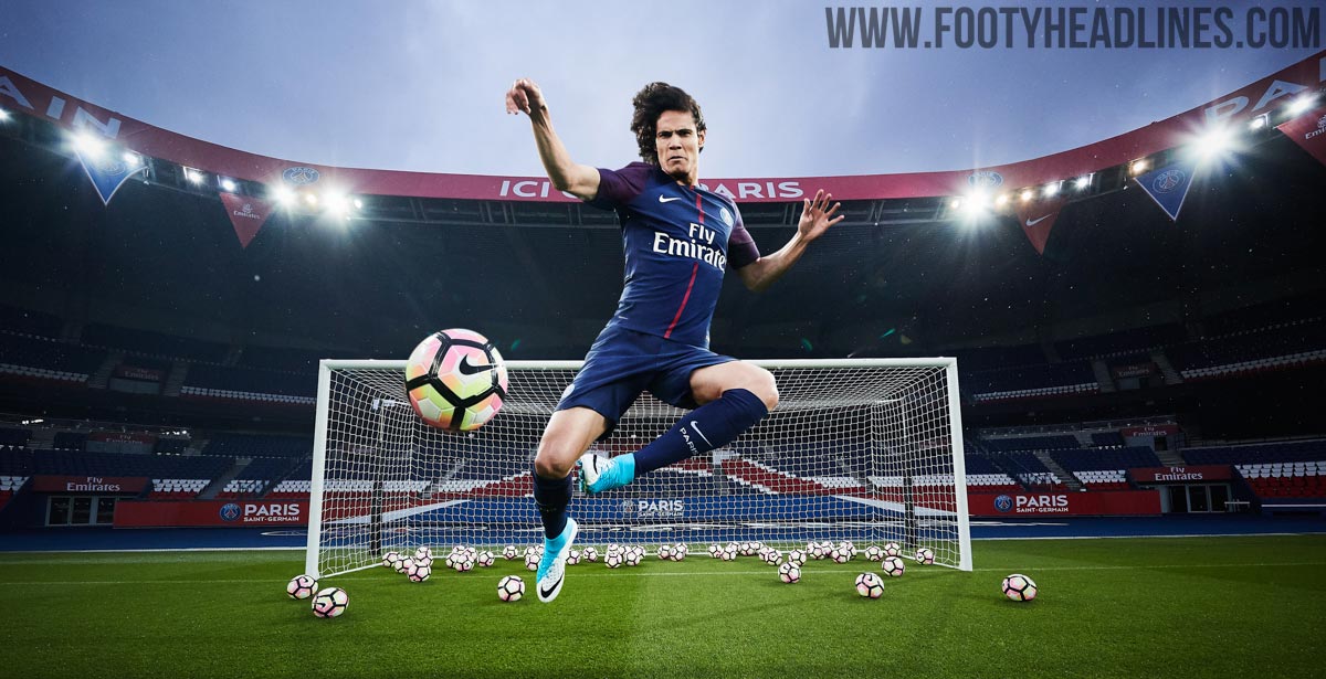 PSG 1718 Home Kit Revealed  Footy Headlines