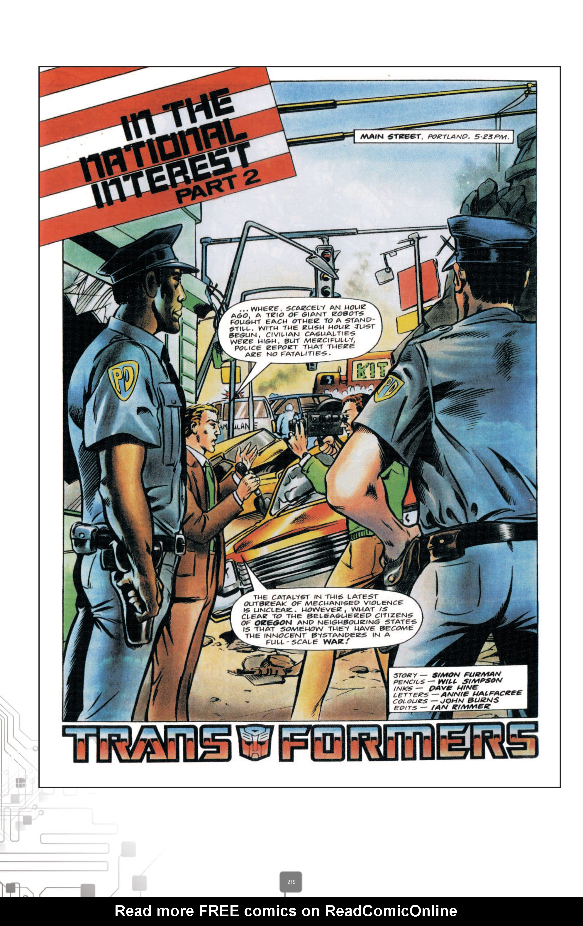 Read online The Transformers Classics UK comic -  Issue # TPB 2 - 220