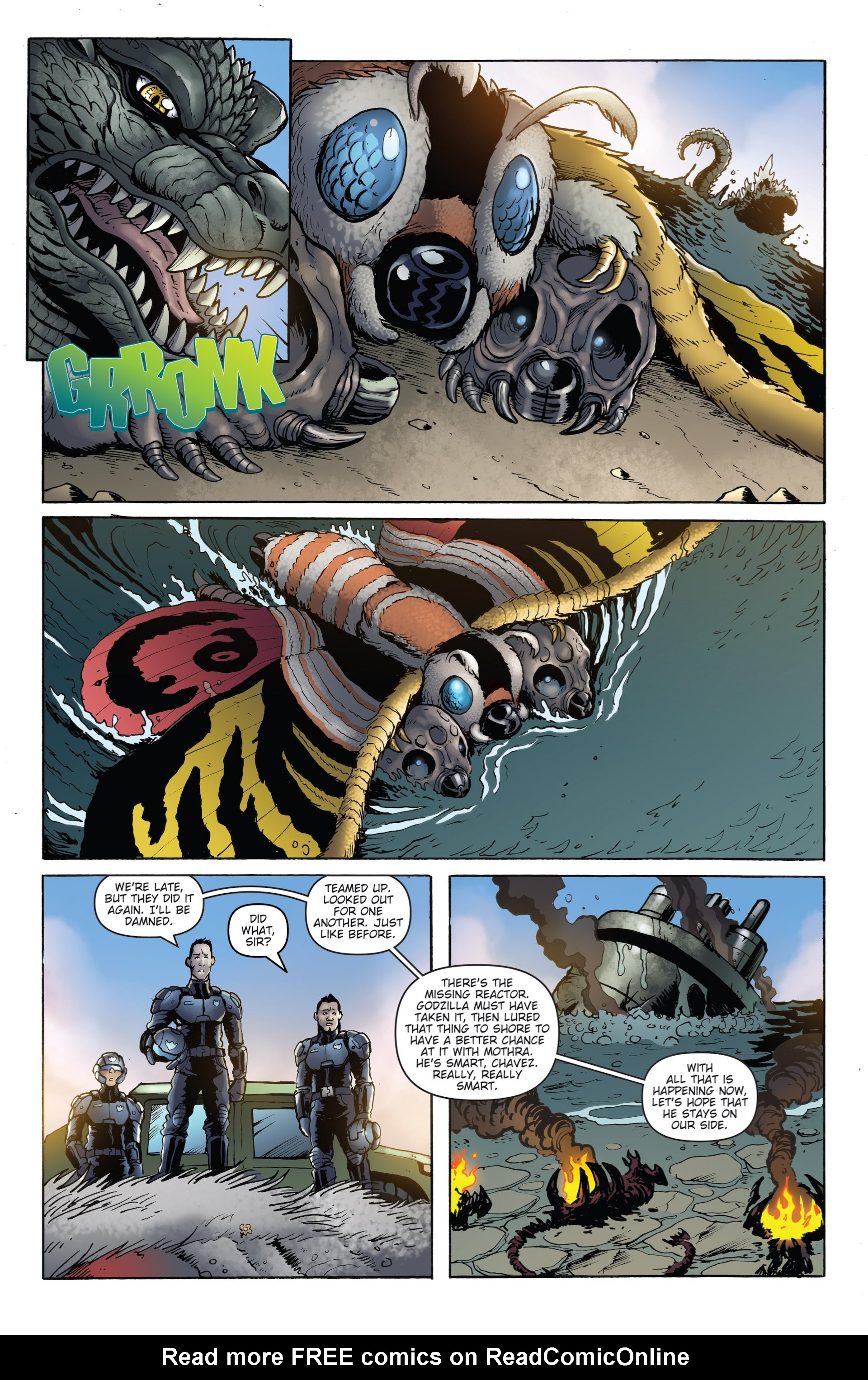 Read online Godzilla: Rulers of Earth comic -  Issue #4 - 23