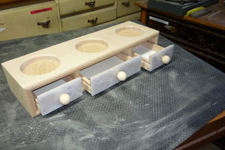 Michas Holzblog: Projektvorstellung: Badezimmeraccessoire Becherhalter