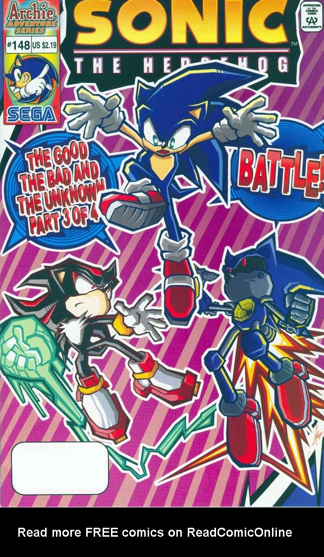 Read online Sonic The Hedgehog comic -  Issue #148 - 1