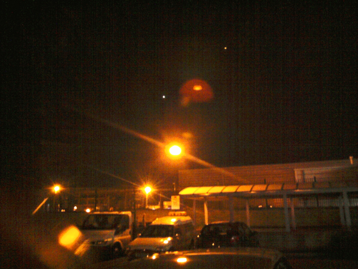 The Vike Factor Orange Colored Lights Spotted In The Sky Floating Over