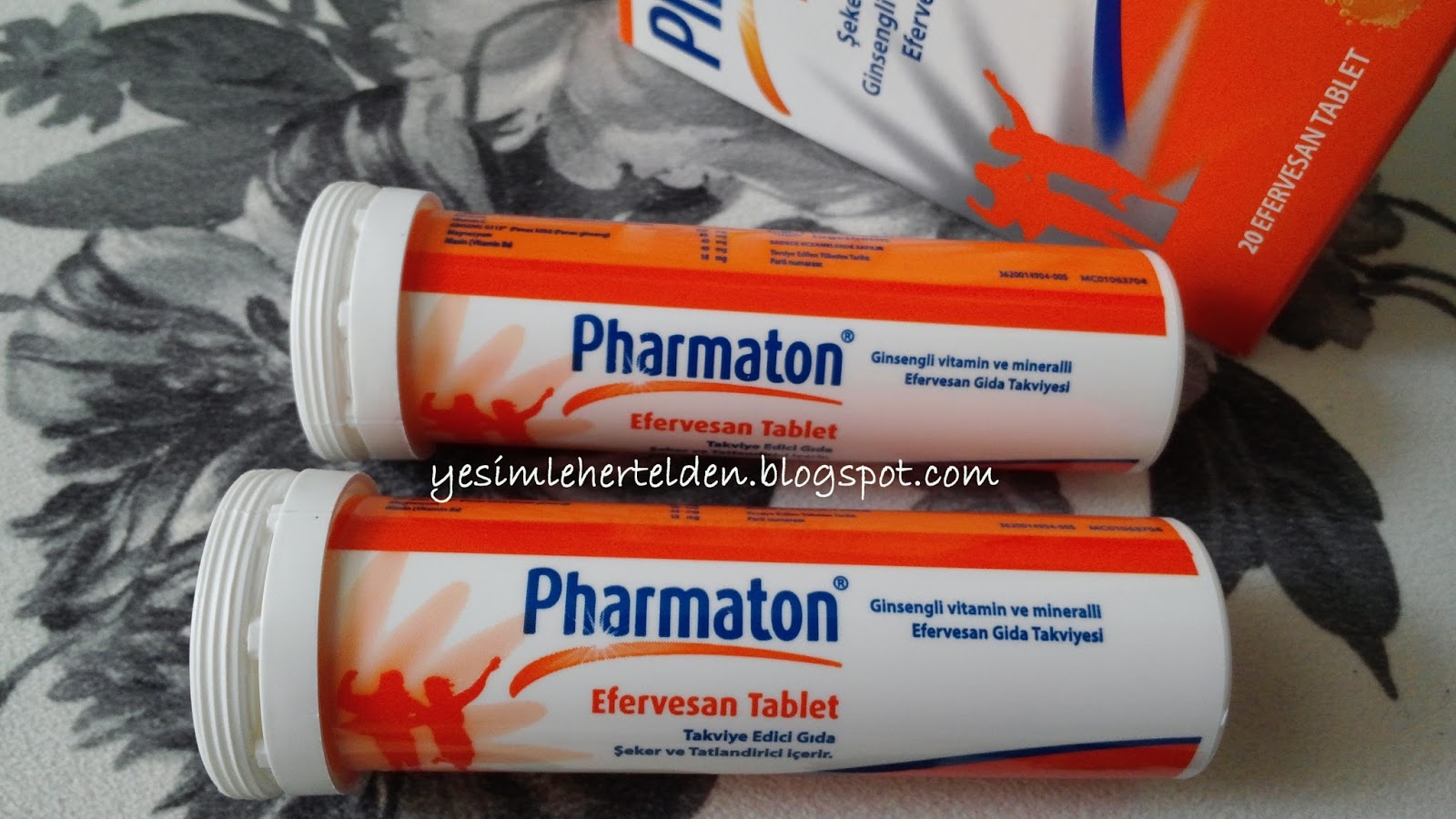 pharmaton efervesan tablet yesimle