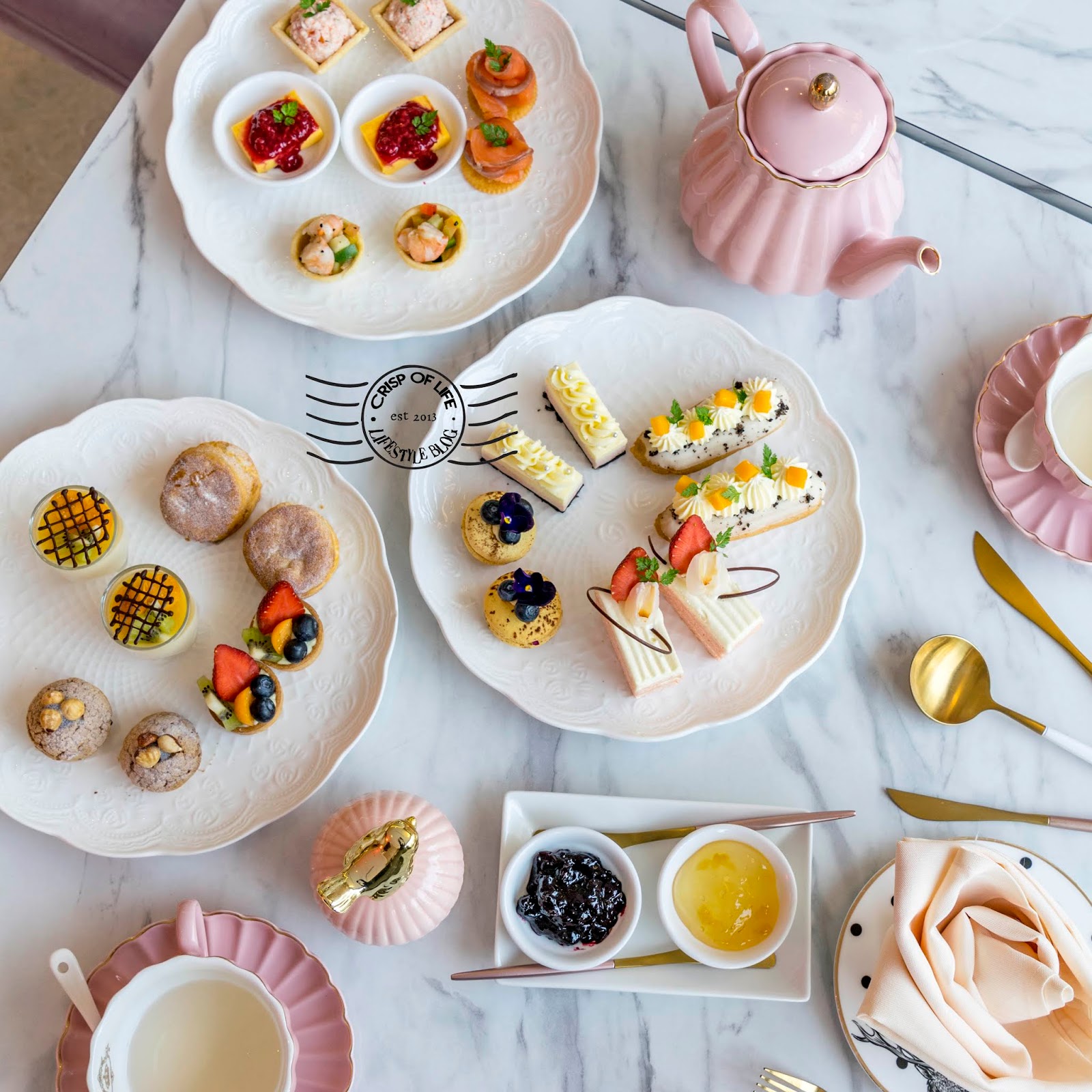 Crumbles & Cream High Tea Set & Newly Launched Ala Carte Menu Iconic Hotel, Penang Crisp of Life